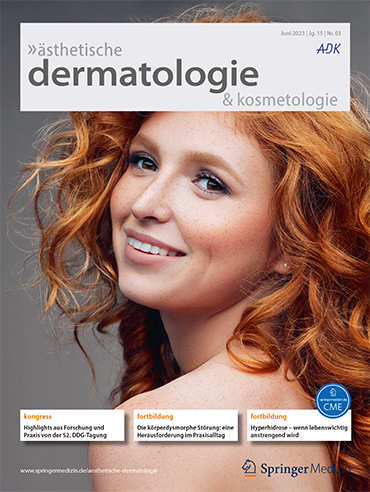 ästhetische dermatologie & kosmetologie 3/2023